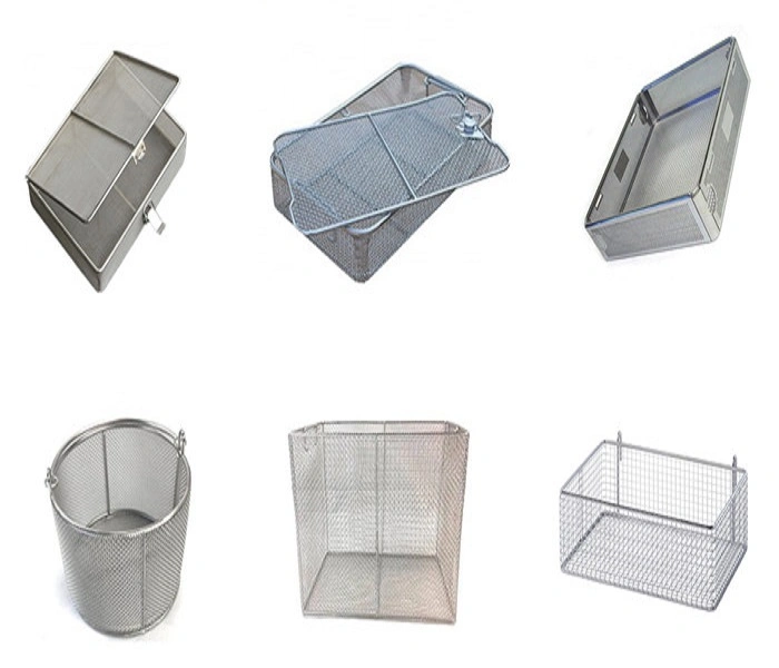 Kitchen Fried Filter /Oil Drain/Storage Wire Mesh Basket